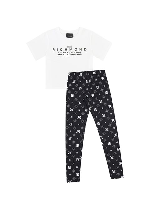 Completo 2 pezzi RICHMOND | RGP25086CJBIANCO NERO